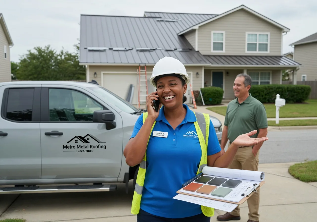 Storm Damage Metal Roof Repair in Luxemburg, IA